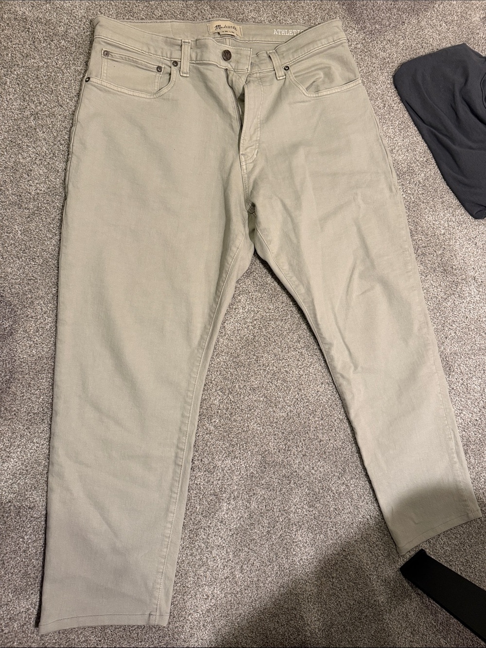 Madewell Men's Cream Pants